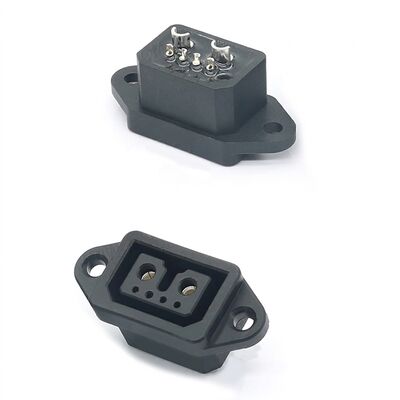 40A 500V Su geçirmez LEV Şarj Bağlantısı 2+4 Pin Sinyal Soketiyle RitianLink